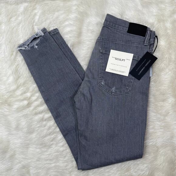 Anthropologie Citizens of Humanity Rocket Sculpt High Rise Skinny Size 27P NWT - Picture 5 of 15